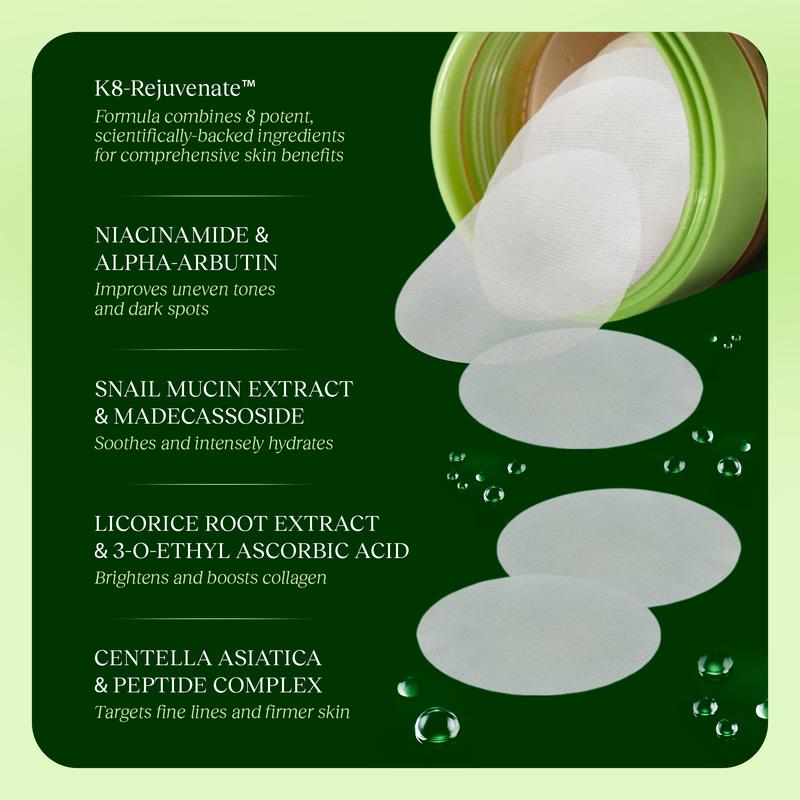 Jiyu Glass Skin Toner Pads